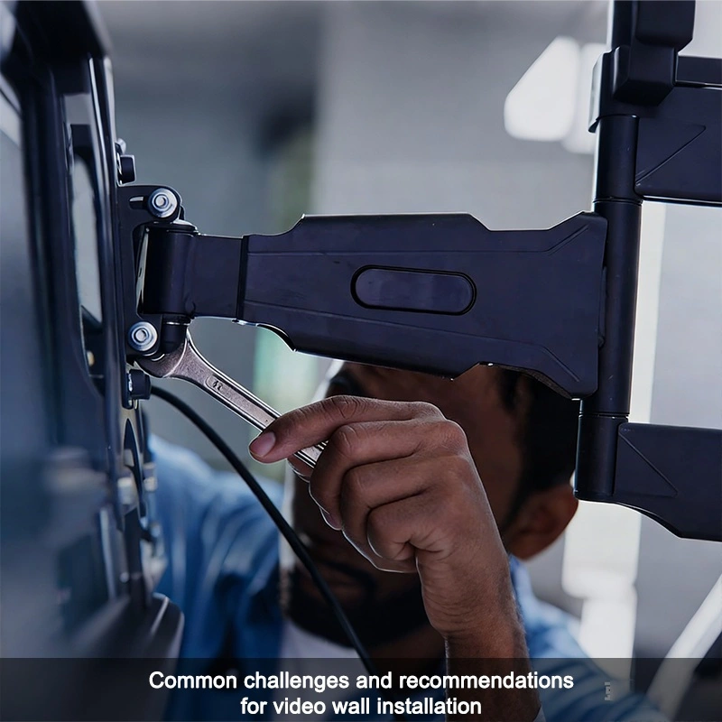 The complete guide of lcd video wall installation