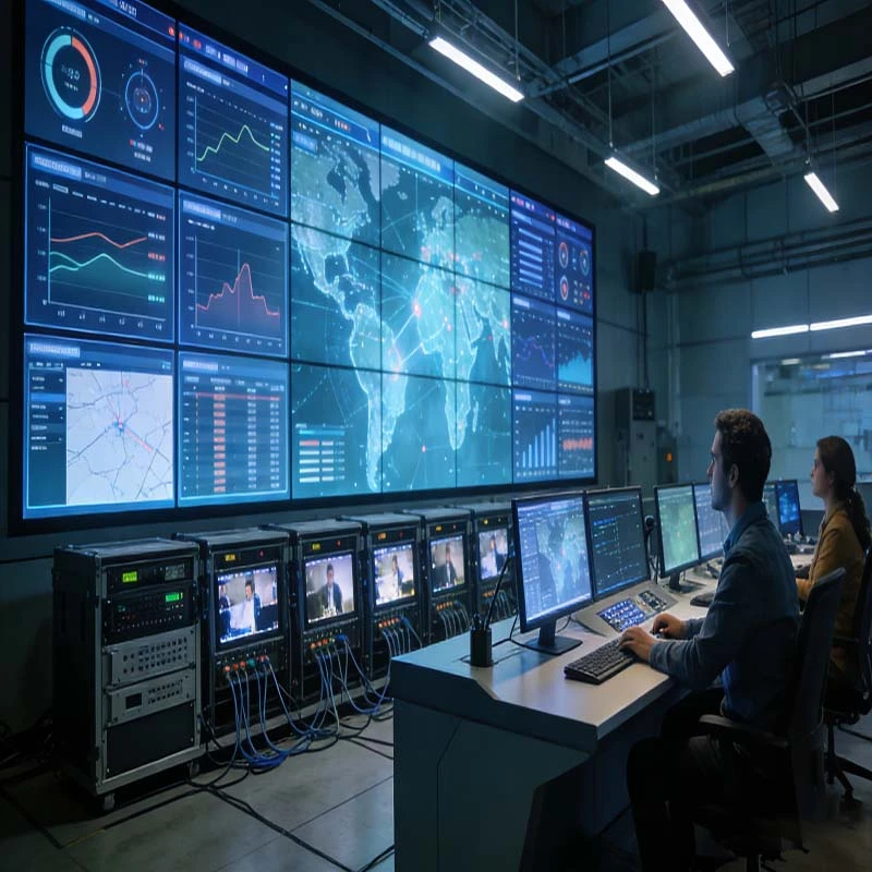 Smart Command Center: How Distributed Processors Enable Real-Time Multi-Site Data Collaboration