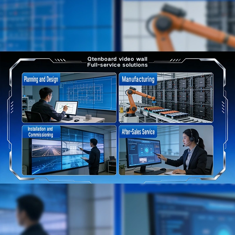 Video Wall Manufacturers: How to Choose the Right Partner for Your Project