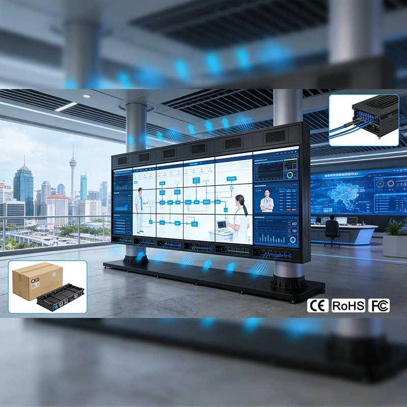 The Ultimate Guide to LCD Video Wall Cabinets: Technical Excellence, Global Compliance, and Structural Integrity