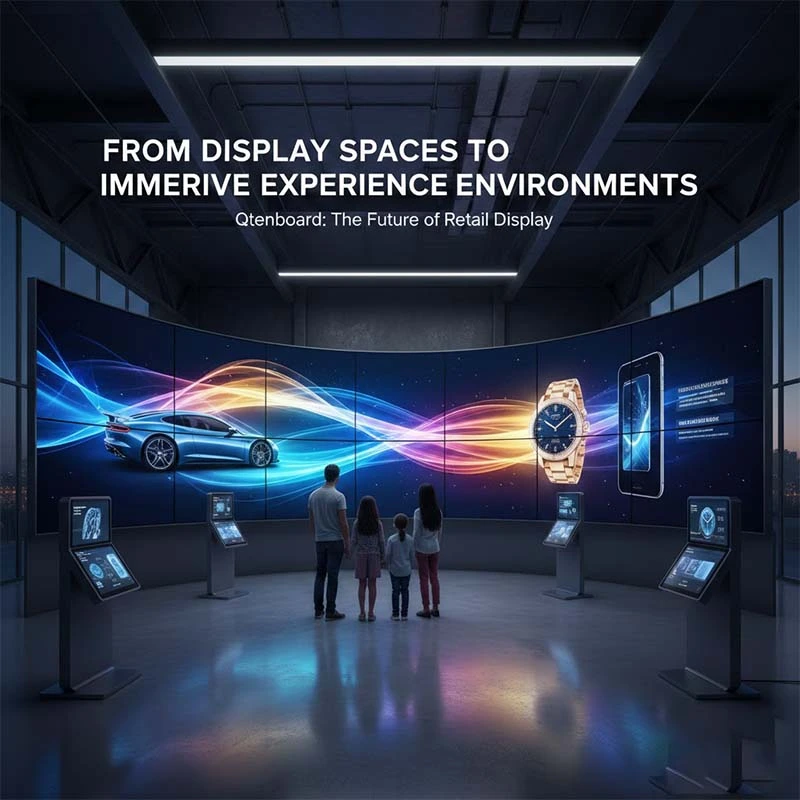 Immersive Display Applications of Video Wall Matrix Systems in Retail and Showroom Environments