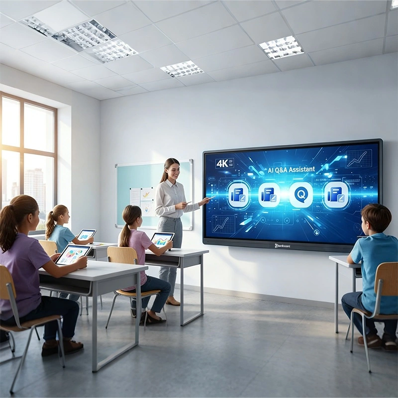 Qtenboard Interactive Whiteboard: AI-Powered, Reshaping the New Ecosystem of Smart Education