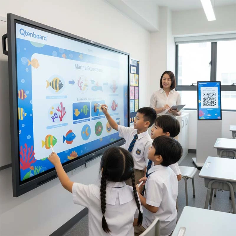 Best Interactive Display for Teachers: How Qtenboard Transforms Modern Classrooms