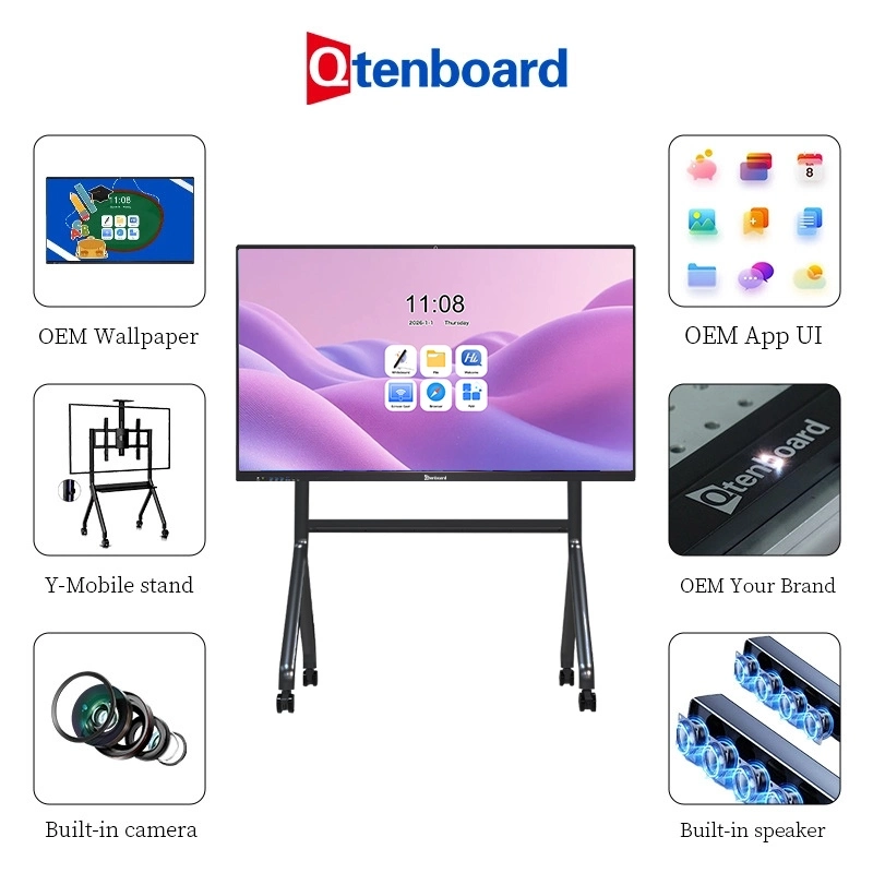 Qtenboard Interactive Whiteboard OEM/ODM Manufacture