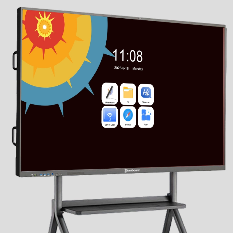Qtenboard Interactive Flat Panel Ultra-clear Display & Smooth Writing