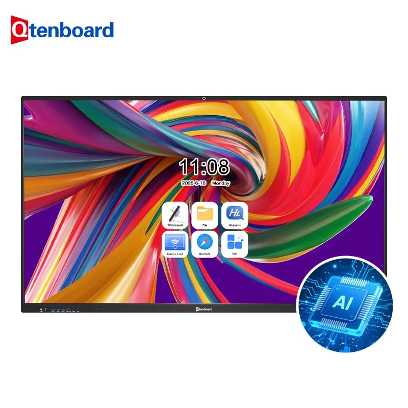 98" 4K AI Conference Whiteboard for Large Rooms