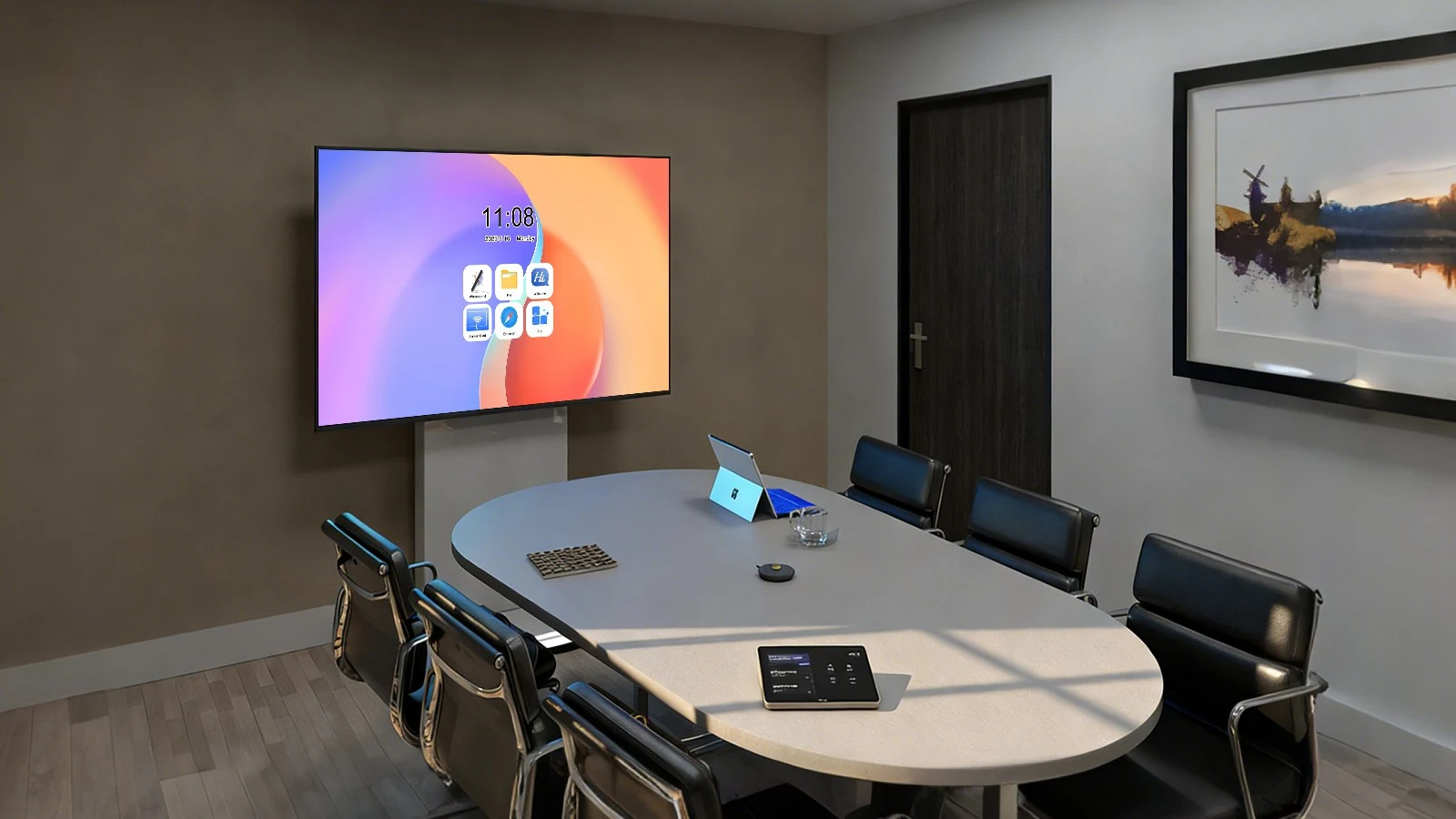 Qtenboard Interactive Whiteboard Uzbekistan Classroom Project