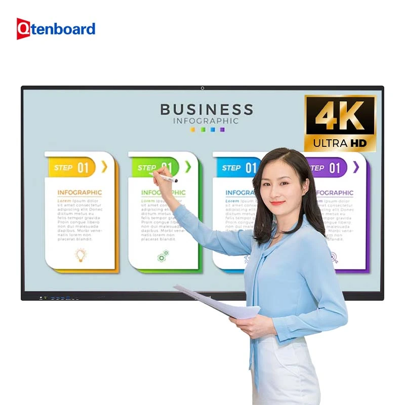 Daily Office 65" Interactive Whiteboard for Efficient Meetings