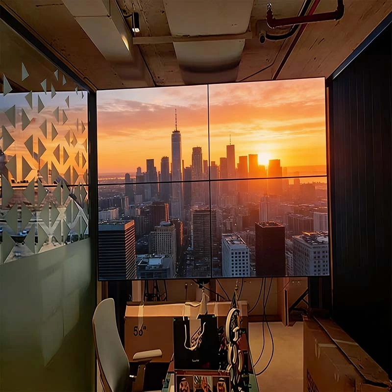 The Narrower Bezel Trend of LCD Video Wall