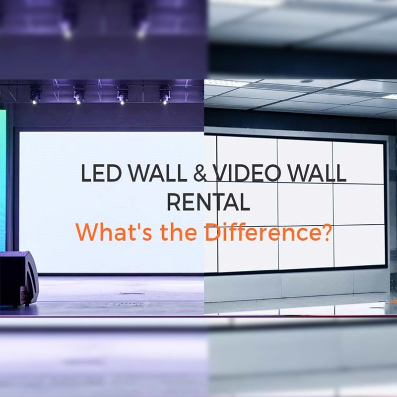 How to choose the right product for small pitch LED display and LCD video wall?
