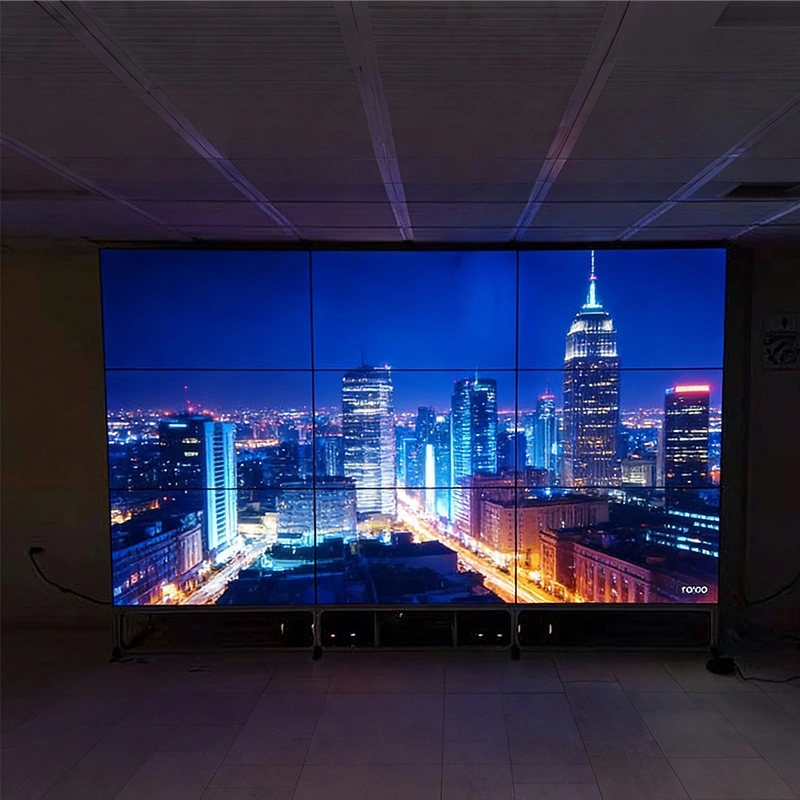 Qtenboard 3x3 LCD Video Wall Case: High-Performance Conference Room Display in the Caribbean