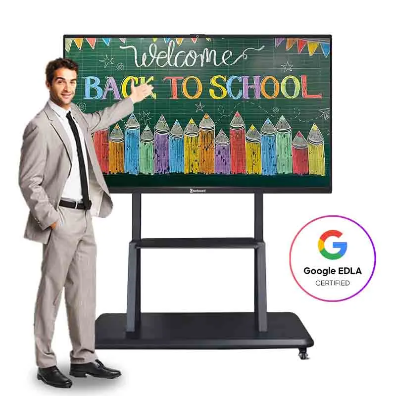4K Interactive Smart Whiteboard for Schools and Smart Classrooms