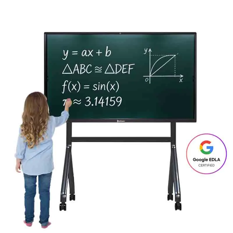 Interactive Whiteboard with 50 Point Multi Touch for Classroom Collaboration