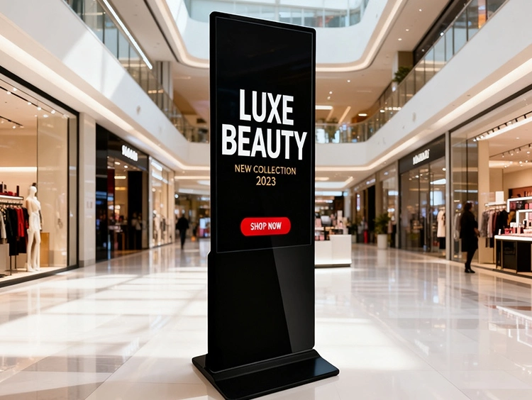 Qtenboard digital signage display solutions - retail and commercial LCD displays
