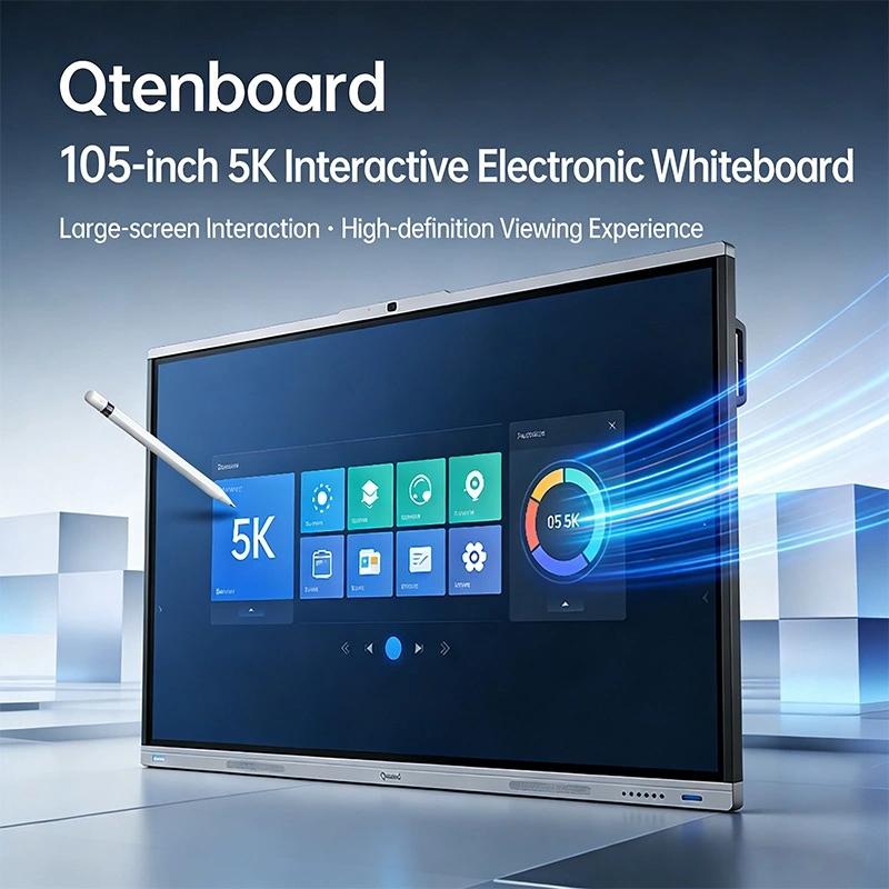 How 105" 5K Interactive Flat Panels Achieve High-Precision Collaboration Stability