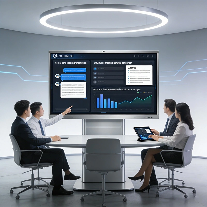 Best Meeting Room Smart Board 2026: AI-Powered Collaboration by Qtenboard
