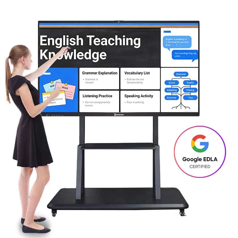 Interactive Flat Panel Display for School Classroom Teaching Solutions