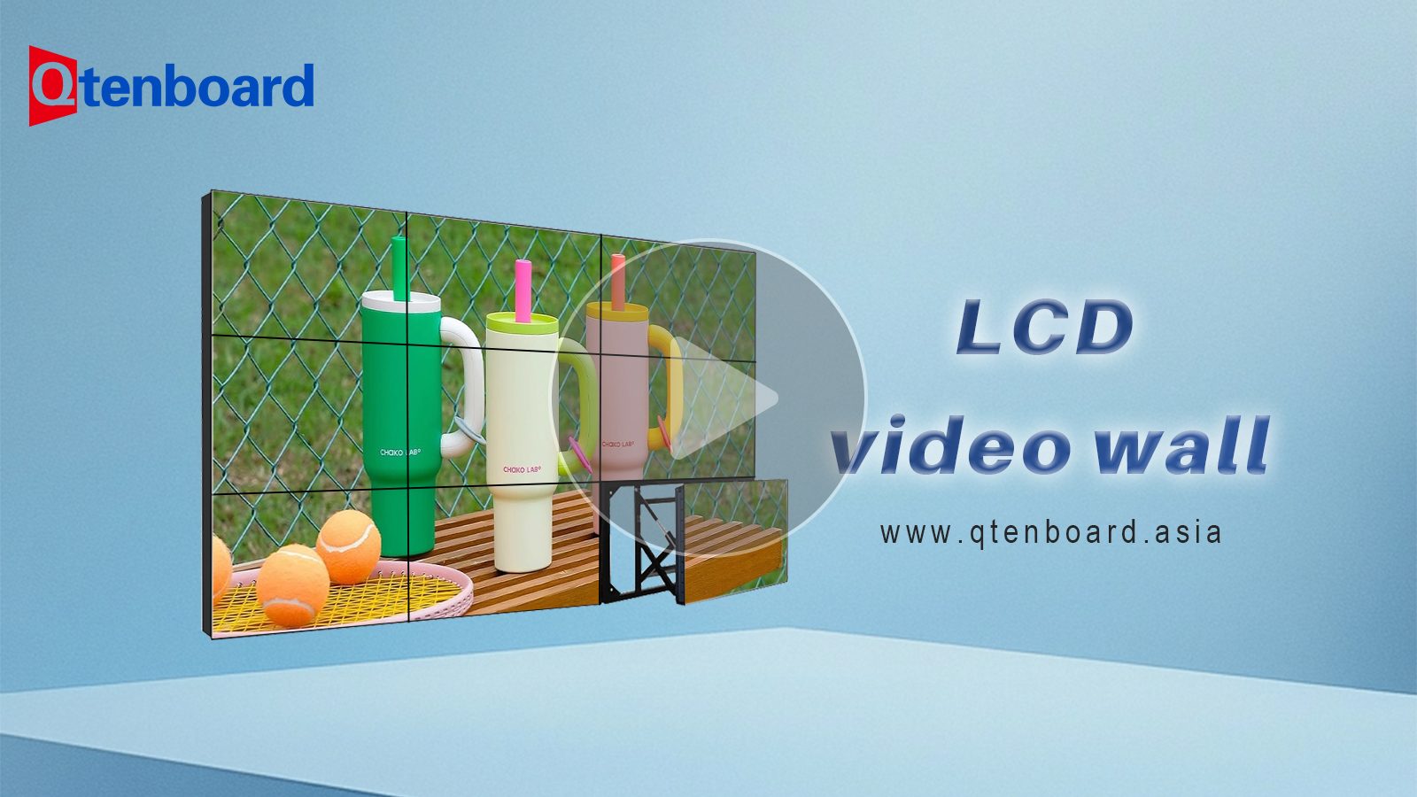 Global LCD Video Wall Projects & Solutions | Qtenboard® 20-Year Factory
