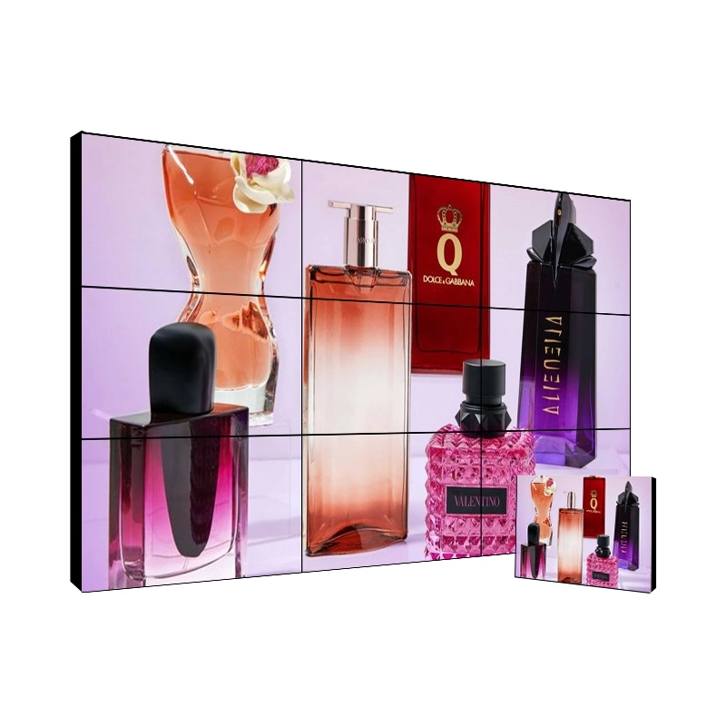 49" 3x3 4K Splicing Screen | 1.8mm Bezel Smart City Hub