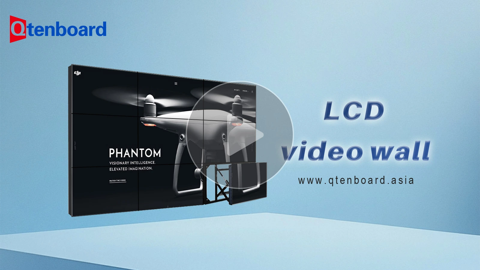 Professional LCD Video Wall Manufacturer | 4K Splicing Screens - Qtenboard