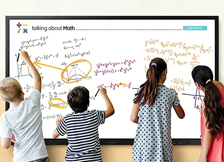 Multi Touch Screen Interactive Whiteboard