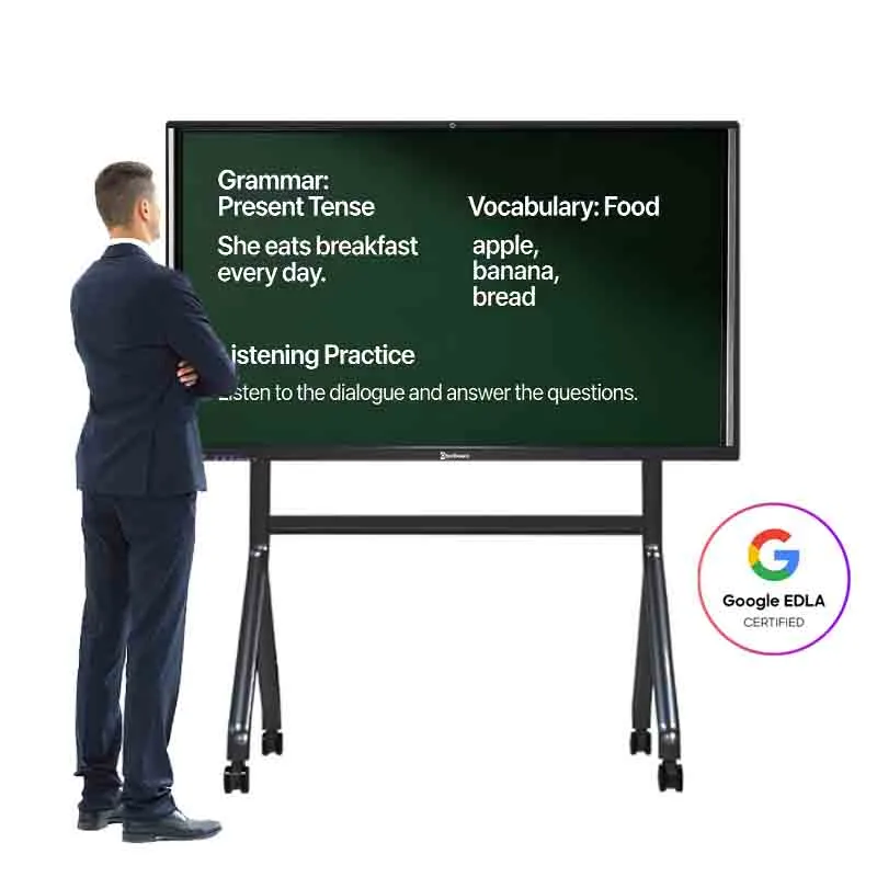 EDLA Interactive Whiteboard for Schools with Secure Classroom Apps
