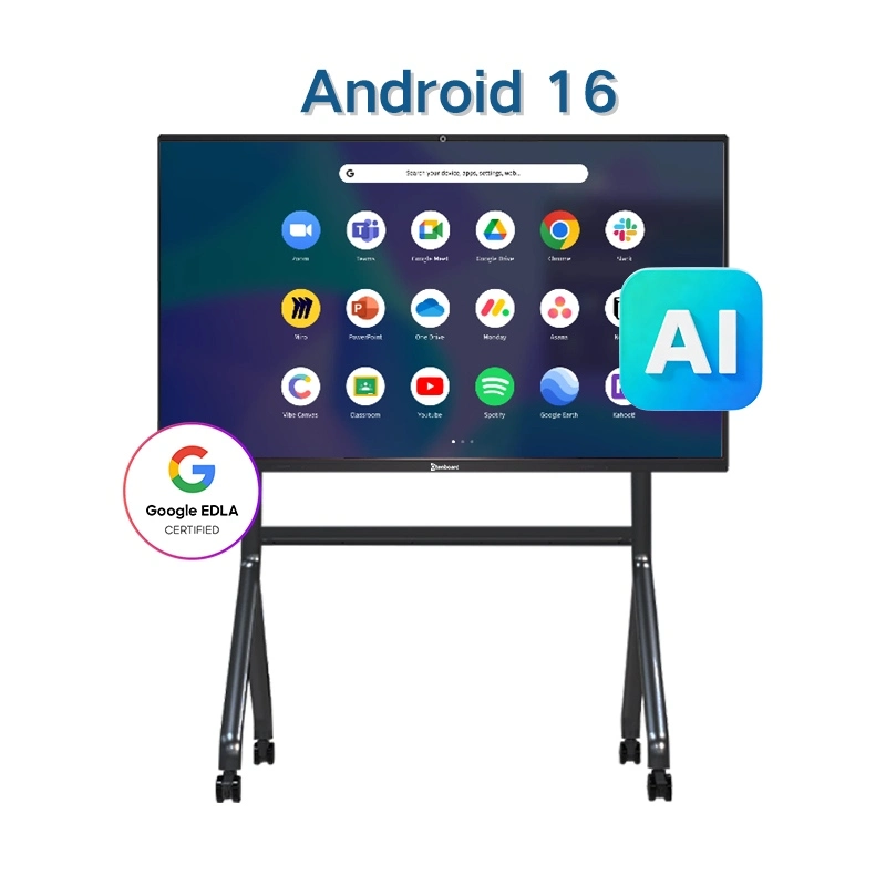 Android 16 Interactive Flat Panel Manufacturer | 9679 Chip 4K IFP Wholesale