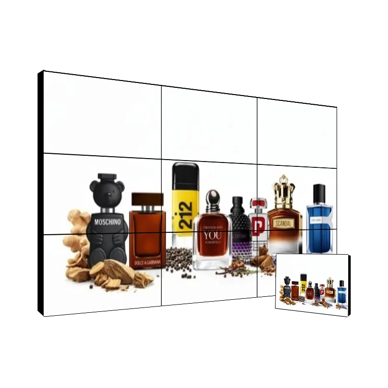 49" 4x4 Large Matrix Wall | 3.5mm Bezel 4K Public Area