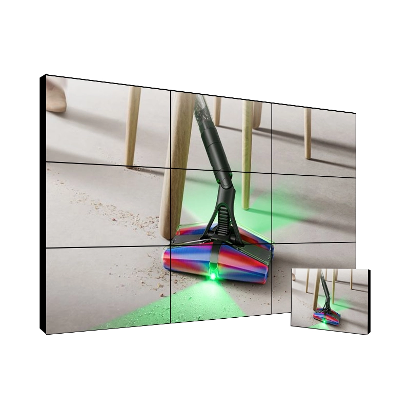 65" 3x3 Extreme Bezel multi display wall | 0.88mm 4K Flagship Store