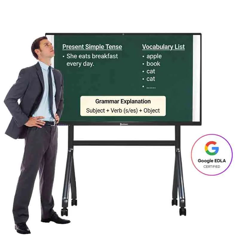 Android Interactive Whiteboard for Classroom Teaching and Collaboration
