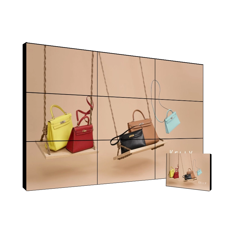 55" 2x2 4K Video Wall | 3.5mm Bezel Shopping Mall Ads