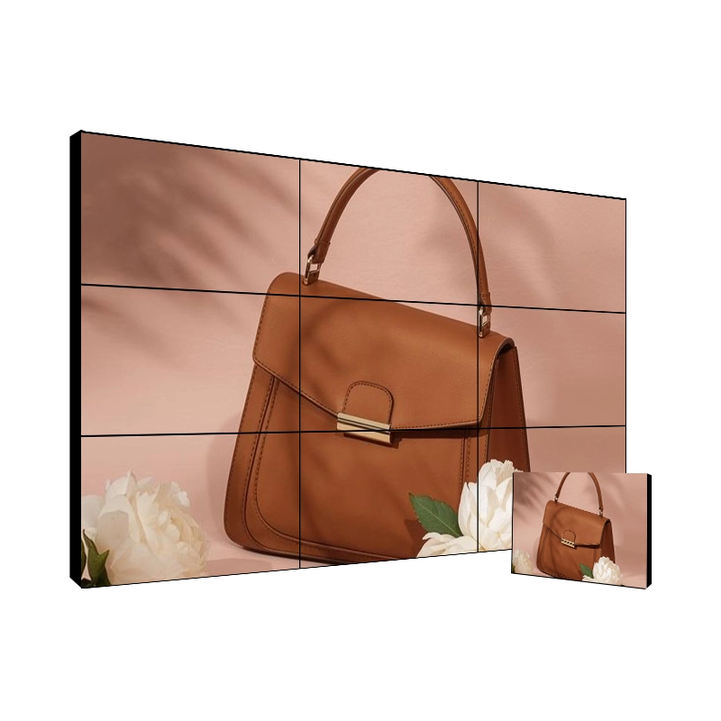 65" 2x2 4K LCD Video Wall | 1.8mm Bezel Hotel Lobby