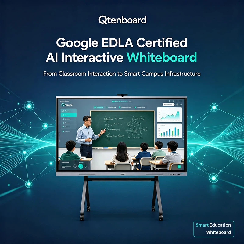 Behind Google EDLA Validation: How AI Interactive Whiteboards Restructure Campus Smart Teaching Infrastructure