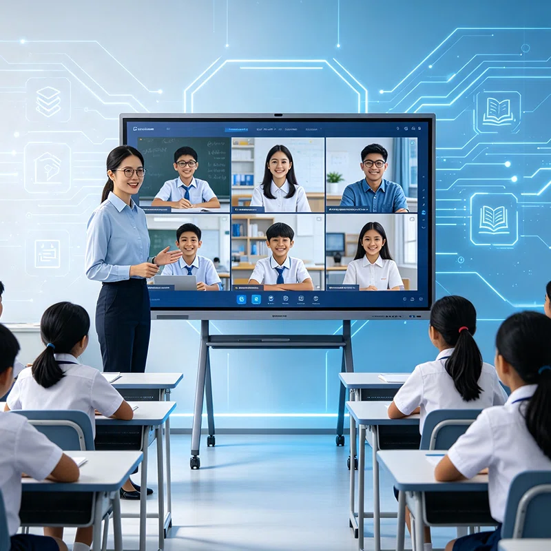 Hybrid Classroom Setup Guide 2026: How Interactive Whiteboards Power Remote & In-Person Teaching Together
