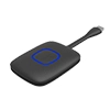 Projector screen accessory for interactive flat panel