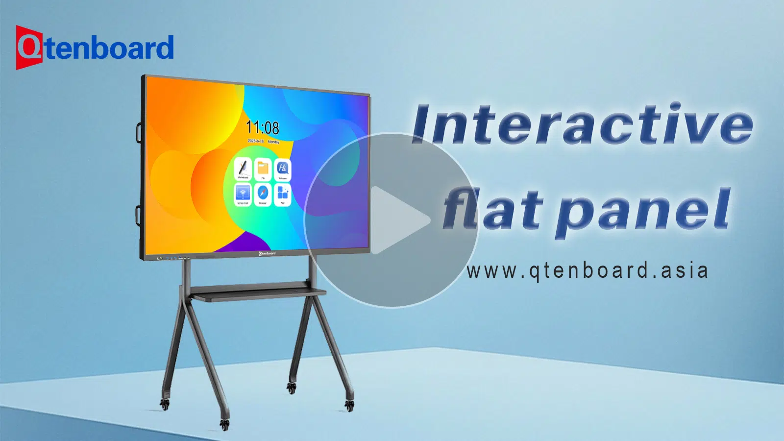 Meet the Qtenboard Android interactive display!