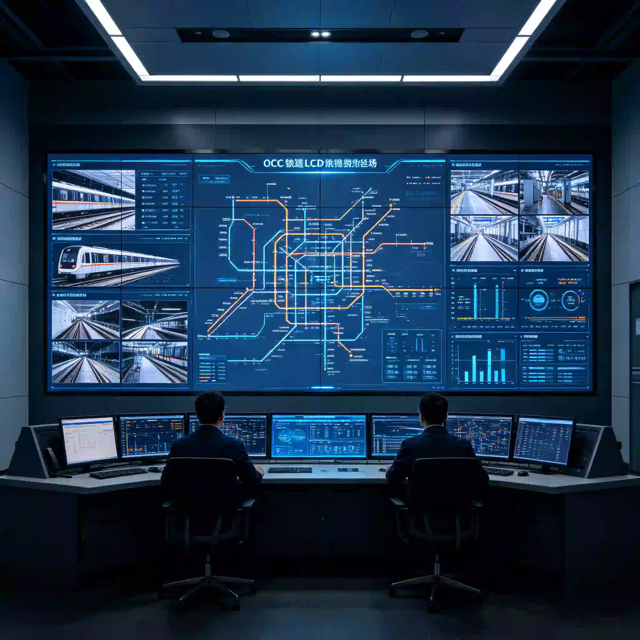  LCD Video Wall Manufacturer for Metro & Railway | Qtenboard Direct Factory