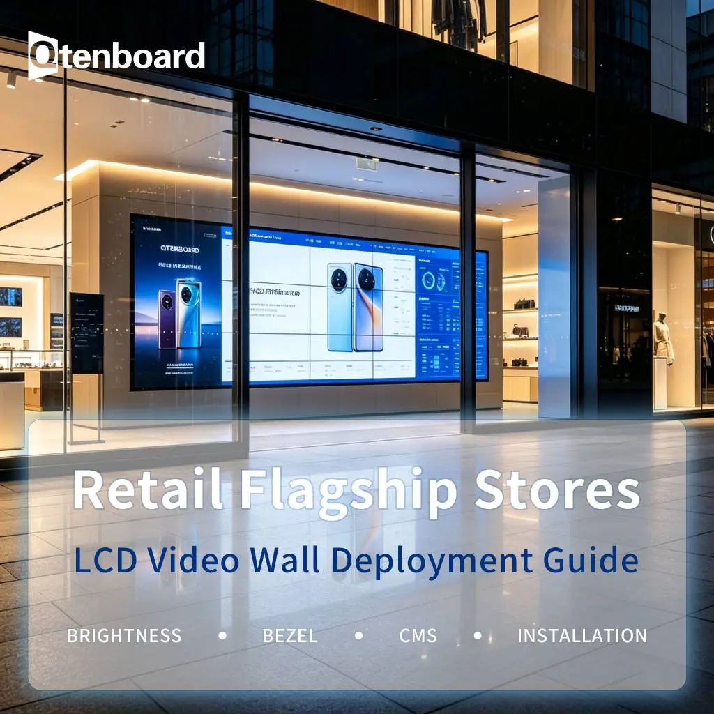 LCD Video Wall for Retail Flagship Stores: A B2B Deployment Guide