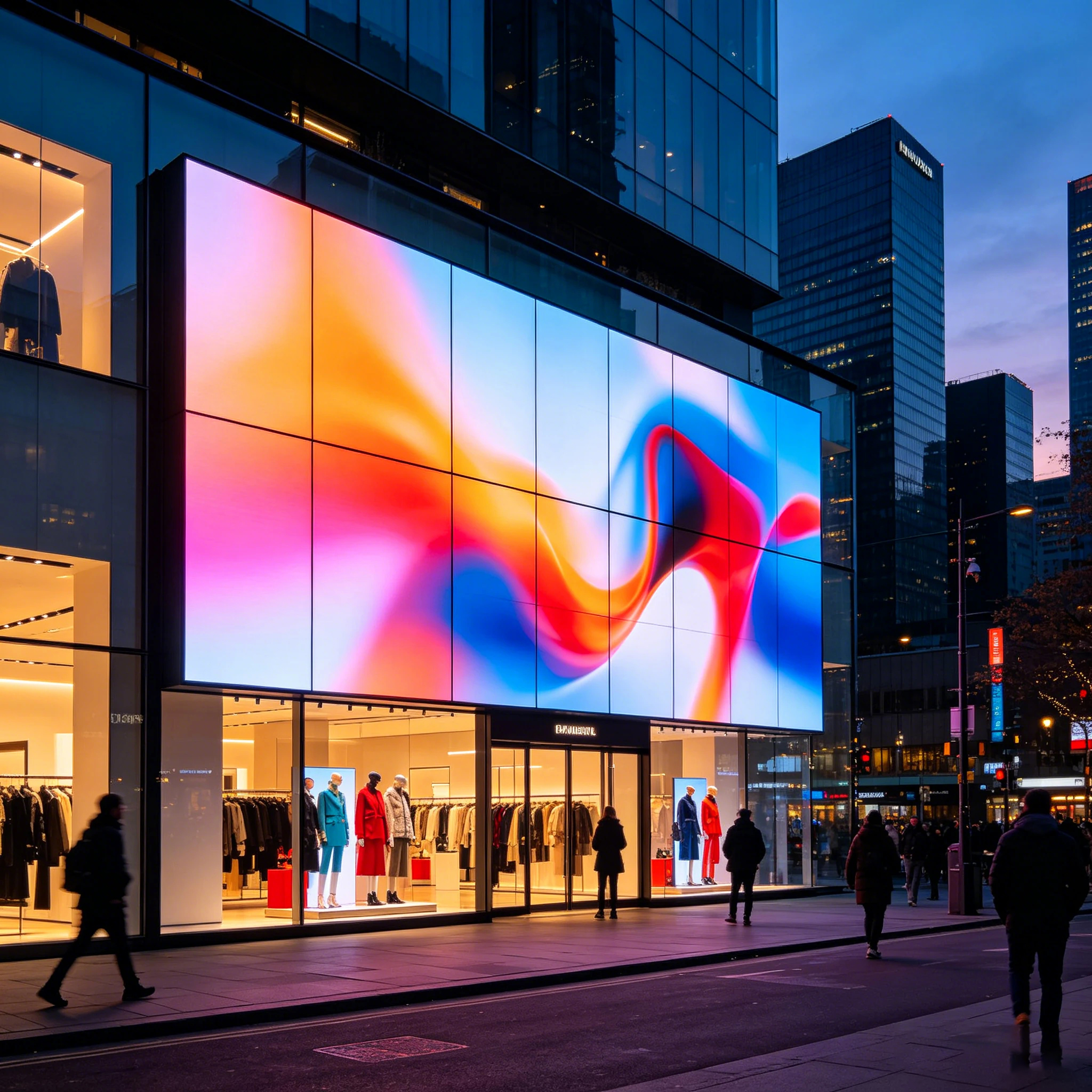 Window Display Video Walls: Specifications for Storefront Deployment