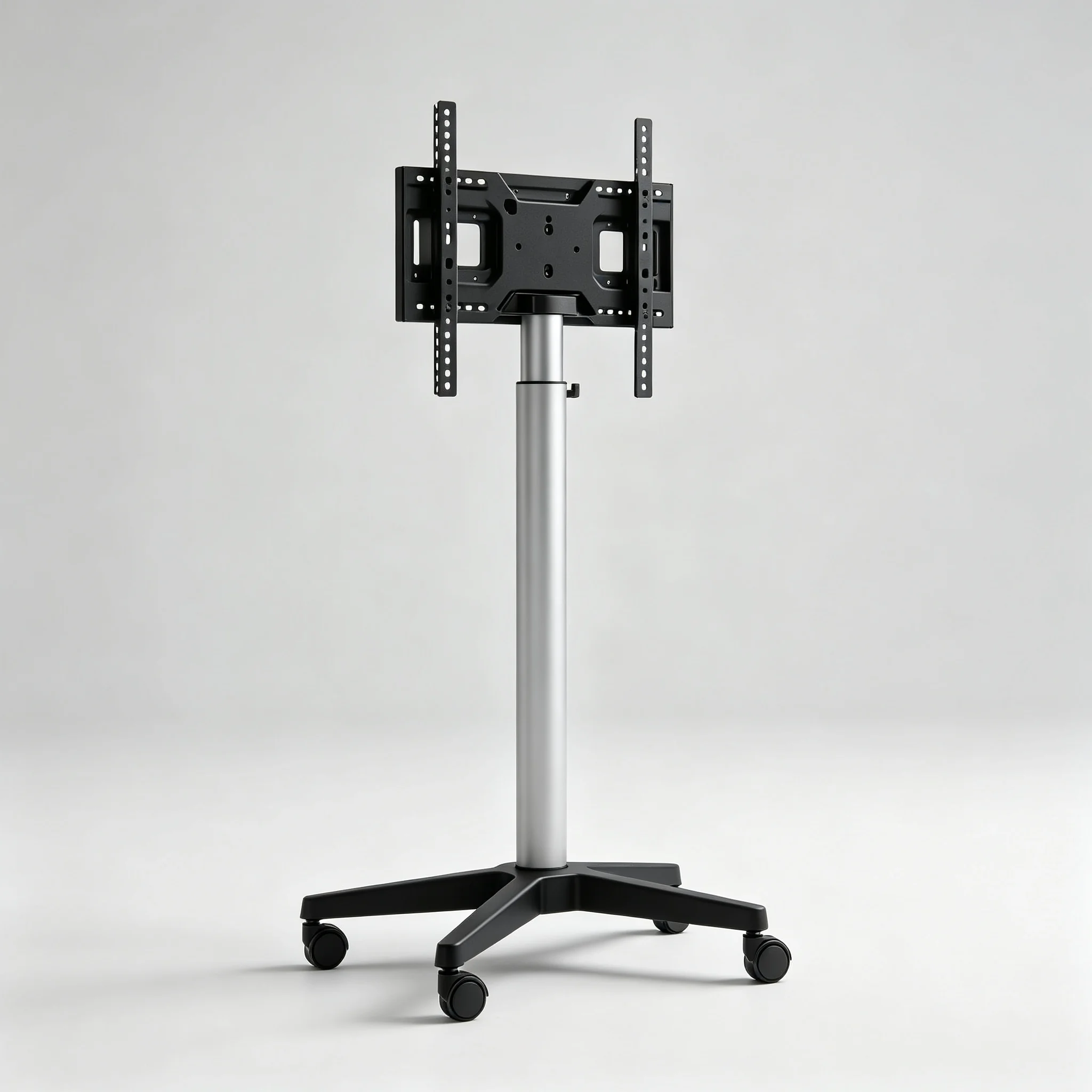 Mobile rolling stand for 65 inch interactive flat panel
