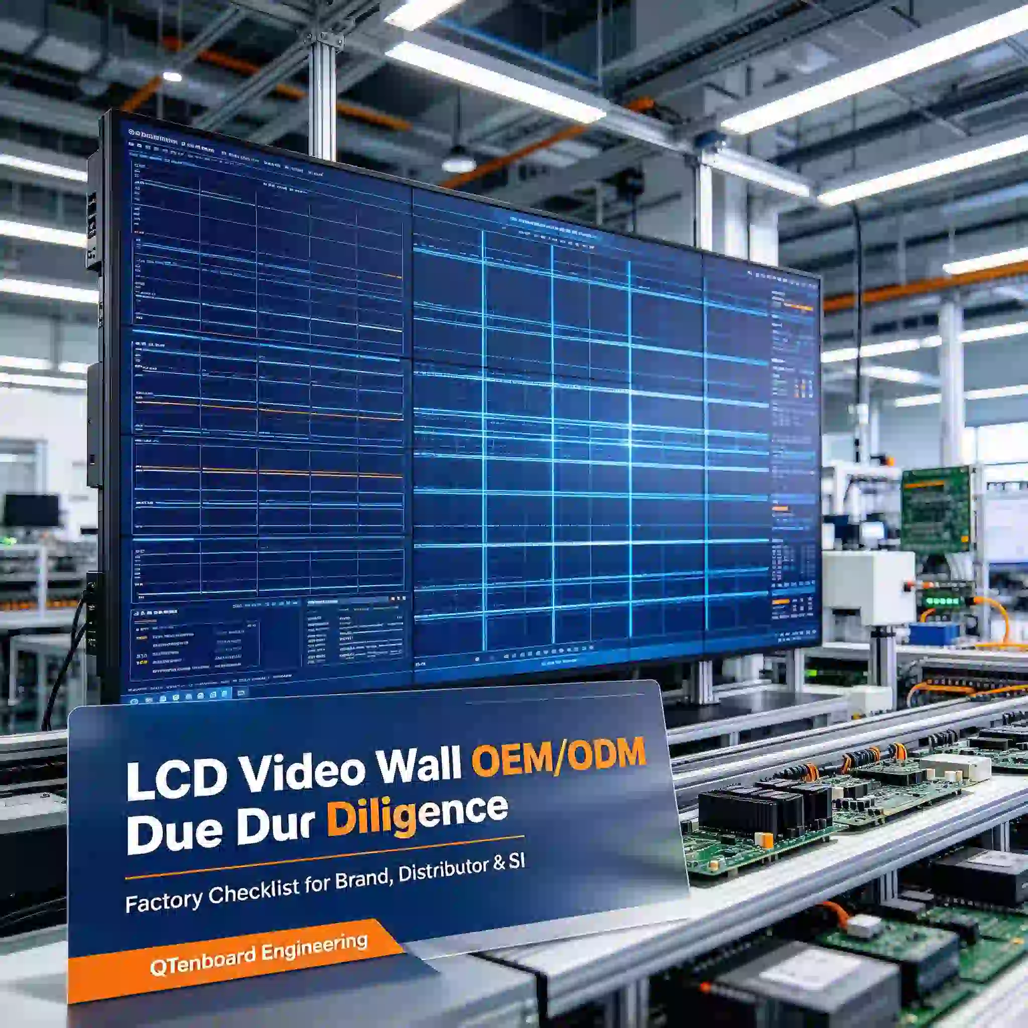 LCD Video Wall OEM/ODM Factory Due Diligence Checklist | QTenboard
