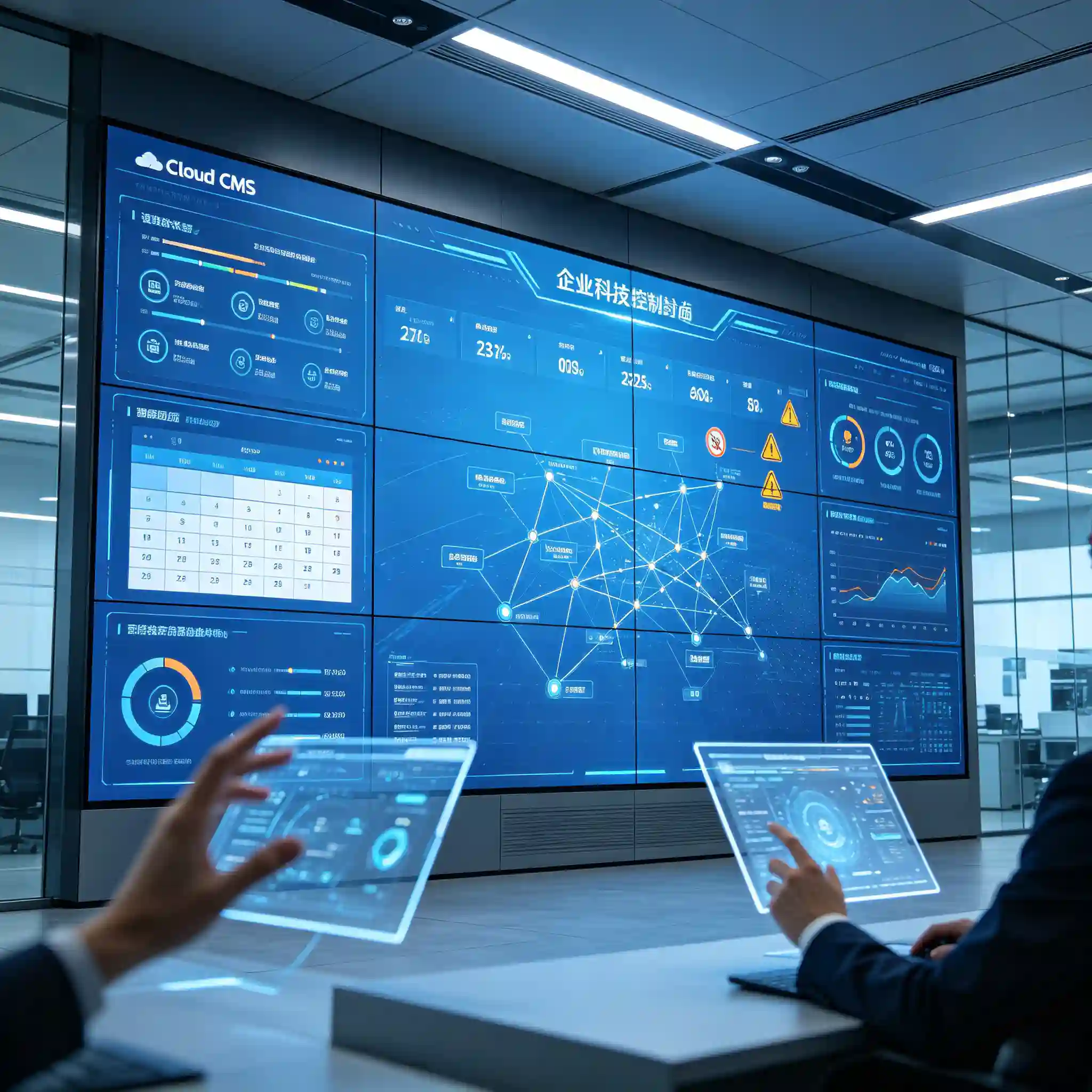 LCD Video Wall Cloud CMS for Distributed Networks | Qtenboard