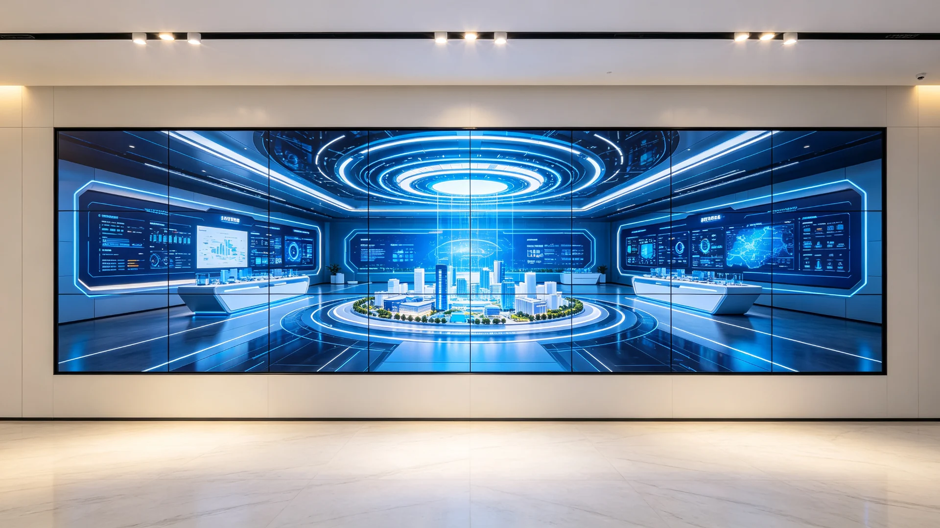 Qtenboard LCD video wall OEM ODM partner solution