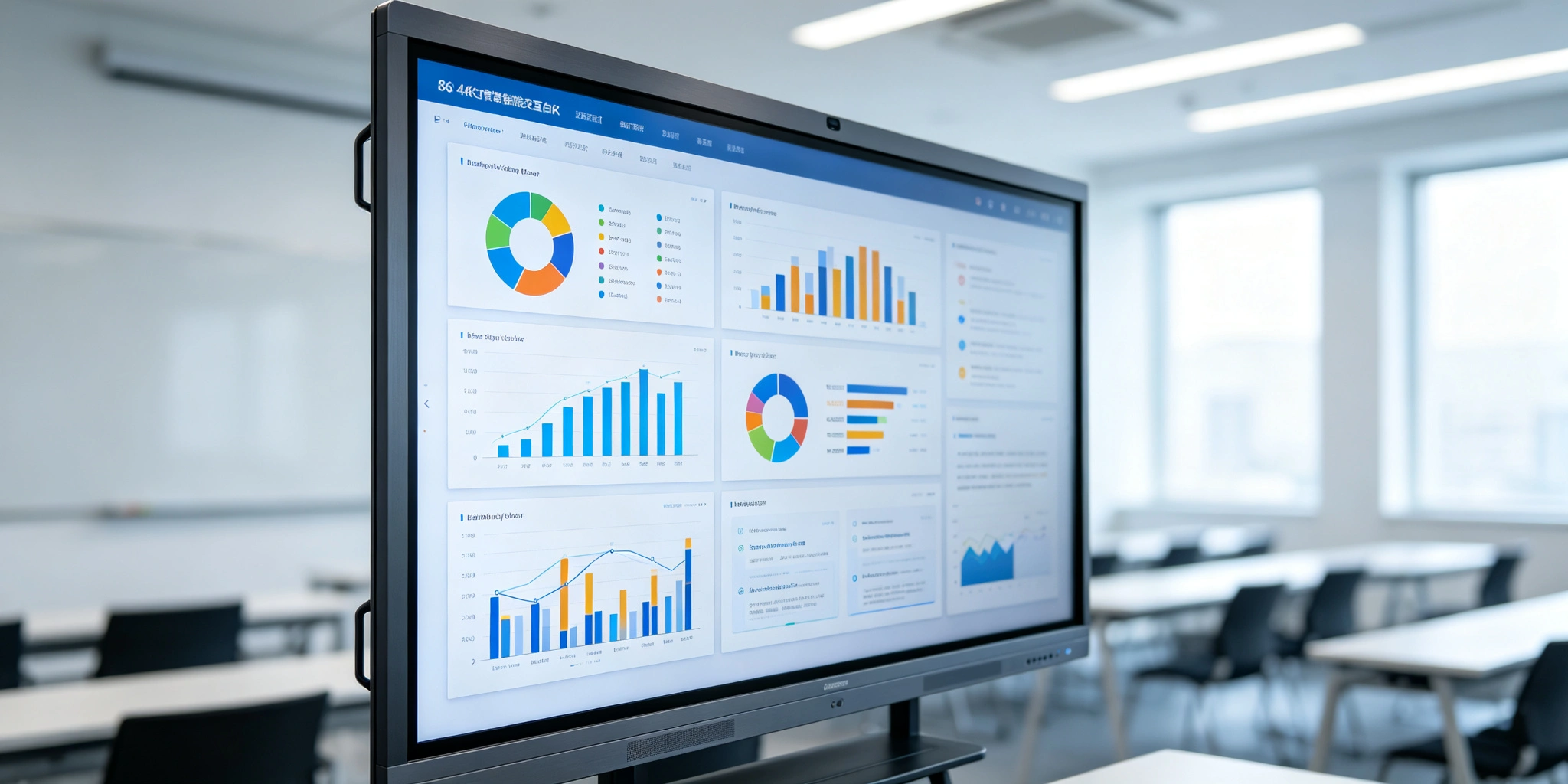 4K display clarity on wholesale vocational school smart display