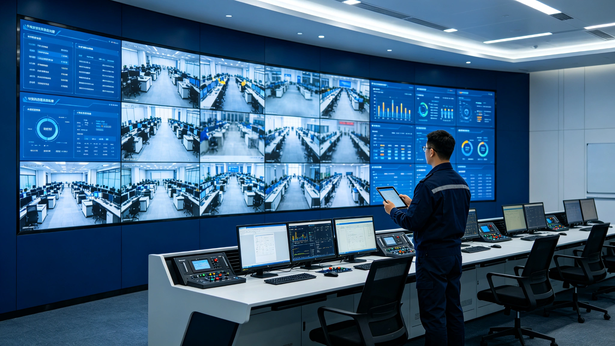 Cloud management platform for CCTV video wall controller and splicing processor