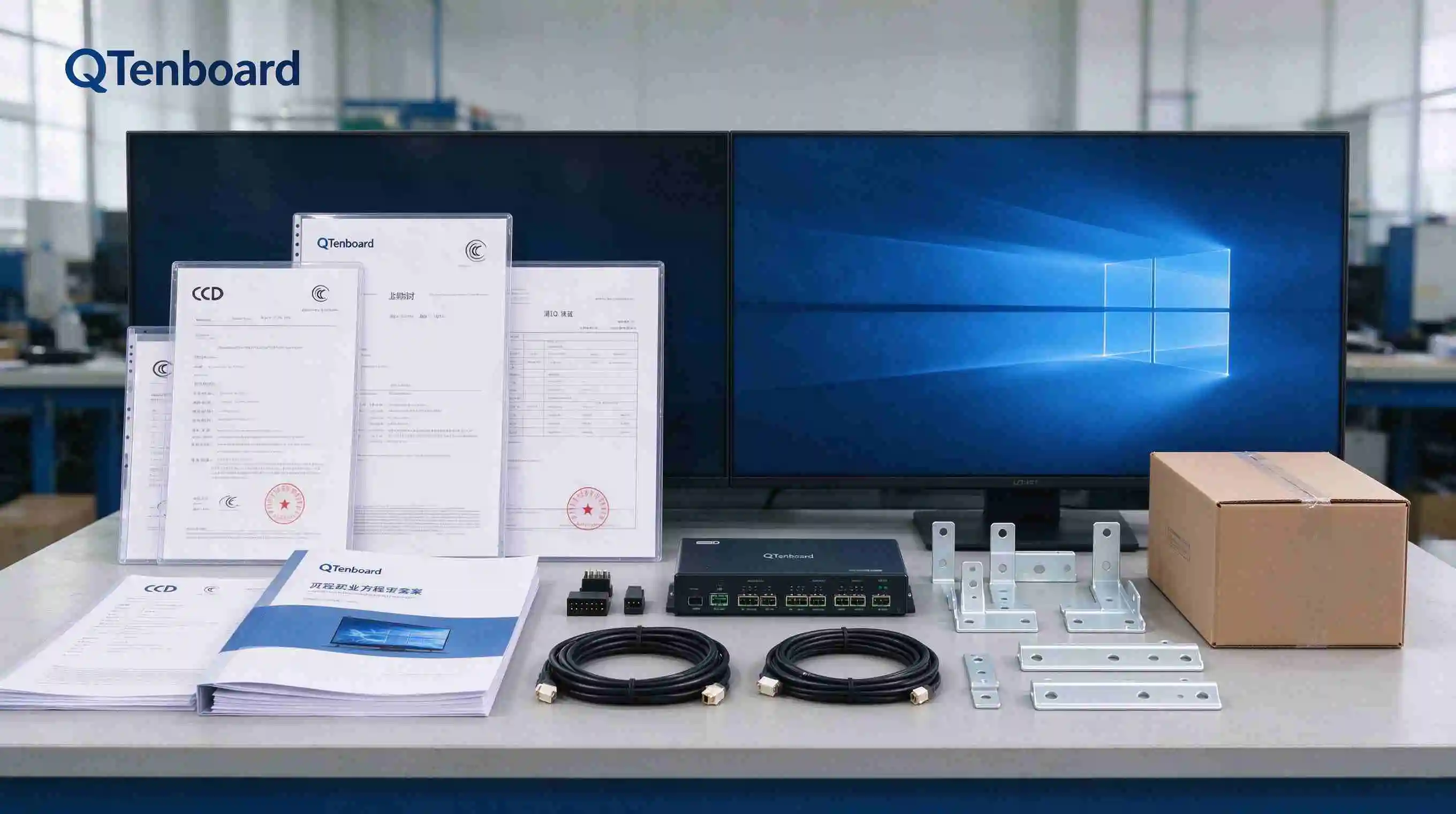 QTenboard education project supporting documents and accessories
